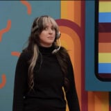 Screenshot from Game Changer featuring Kaylin Mahoney in wide-eyed terror